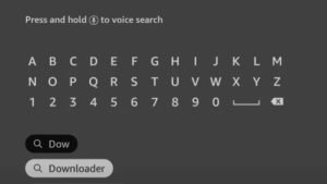 DOWNLOADER Firestick