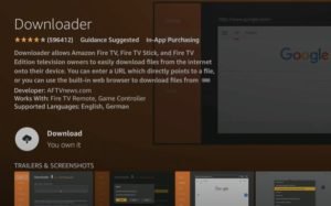 DOWNLOADER Firestick